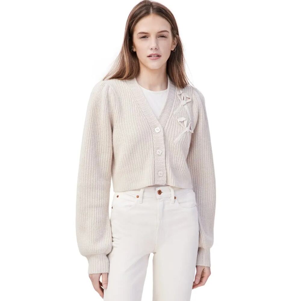 LoveShackFancy	- Avignon cashmere cardigan - WomensSmall